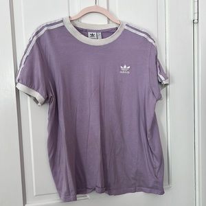Purple Adidas T-shirt